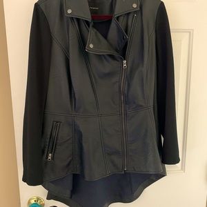 Lane Bryant Faux Leather Jacket